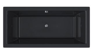 Акриловая ванна Berges Tari 052029 180x80см чёрный глянец